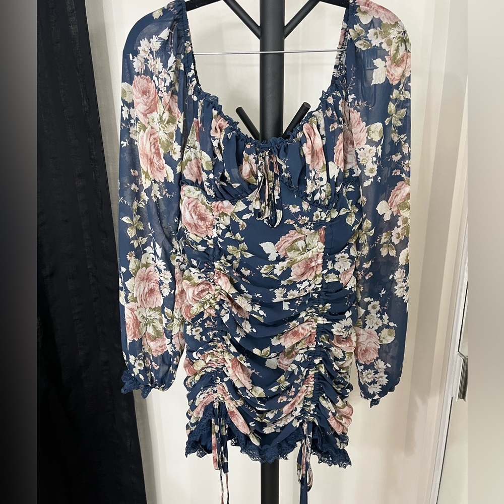 The Boutique floral mini dress